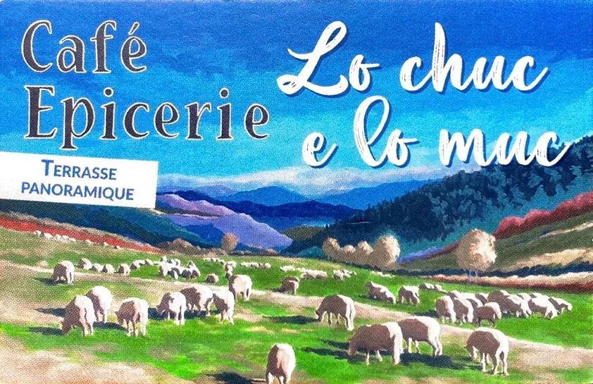 Carte de visite du Café-Épicerie de Barre des Cévennes